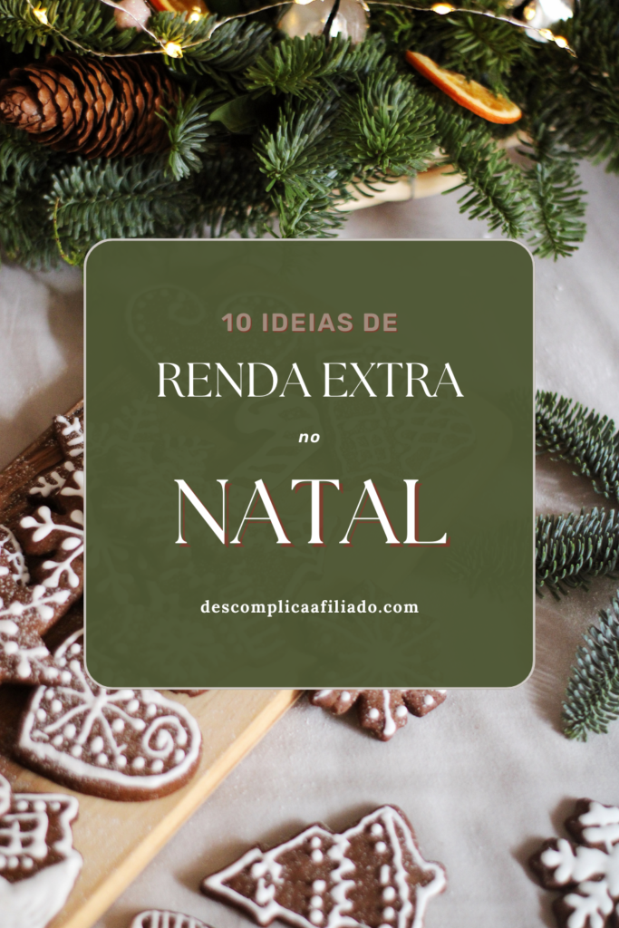 imagem natalina referente a formas de ganhar renda extra no natal.